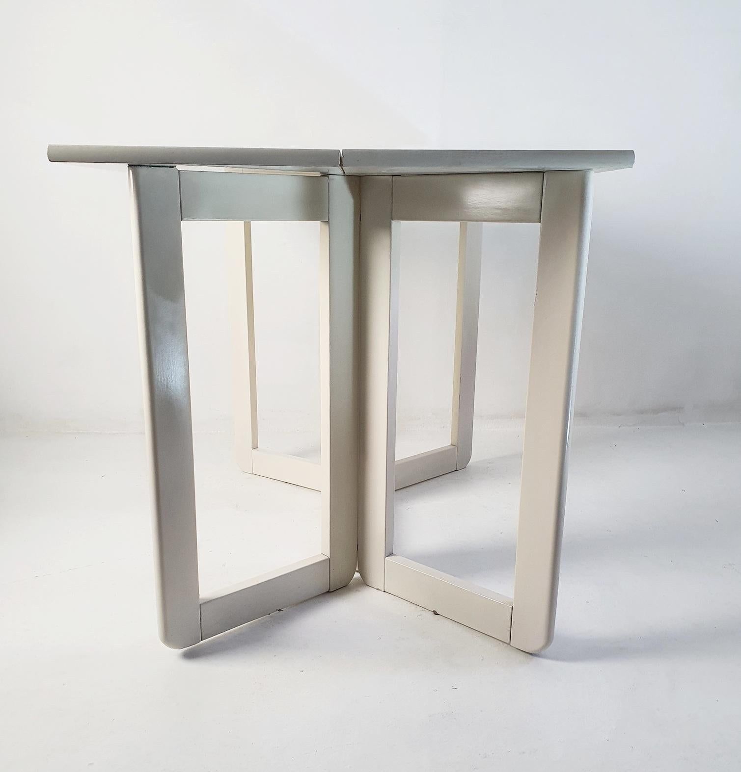 20th Century Folding Table by Giovanni Offredi for MC Selvini Italy For Sale