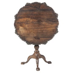 Folding table by King Jose style in Noble Wood - 18th century