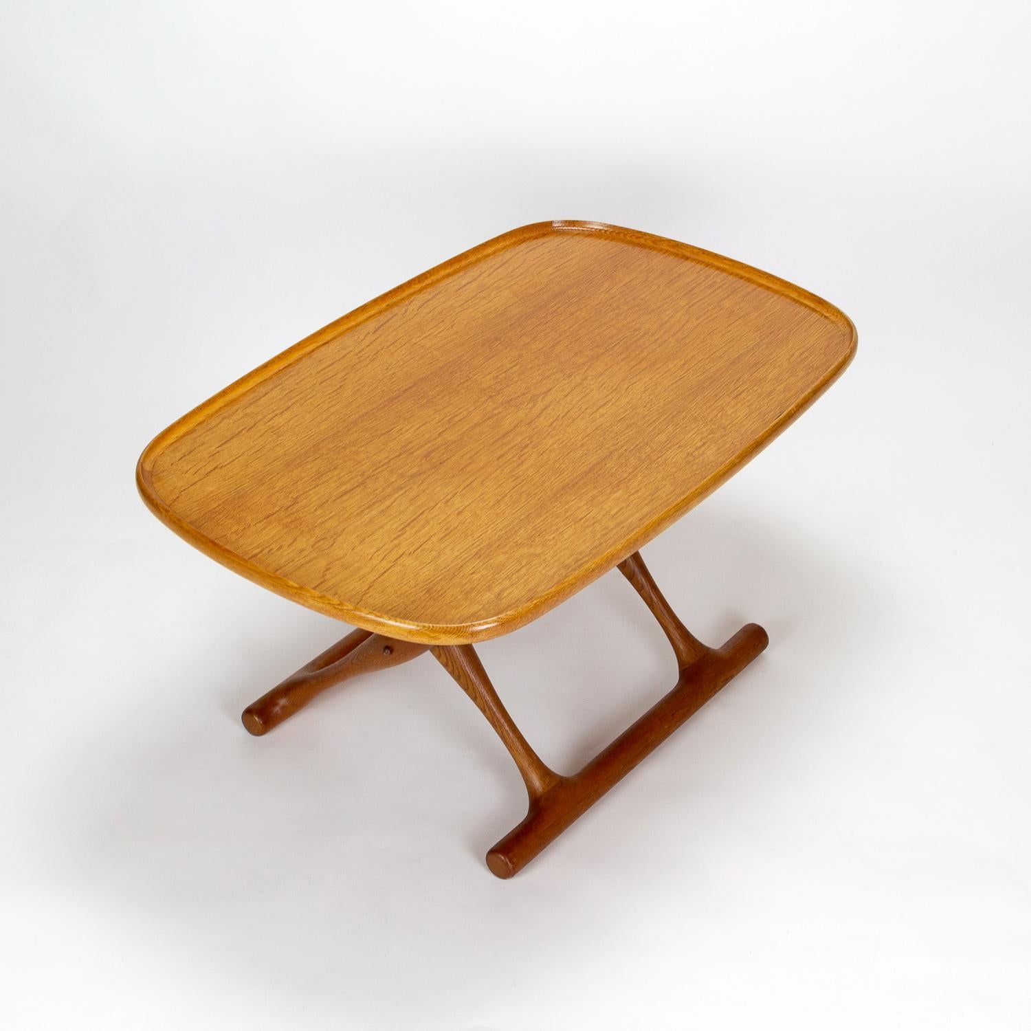 Danish Folding Table by Poul Hundevad for Domus Danica, Denmark, 1950s For Sale
