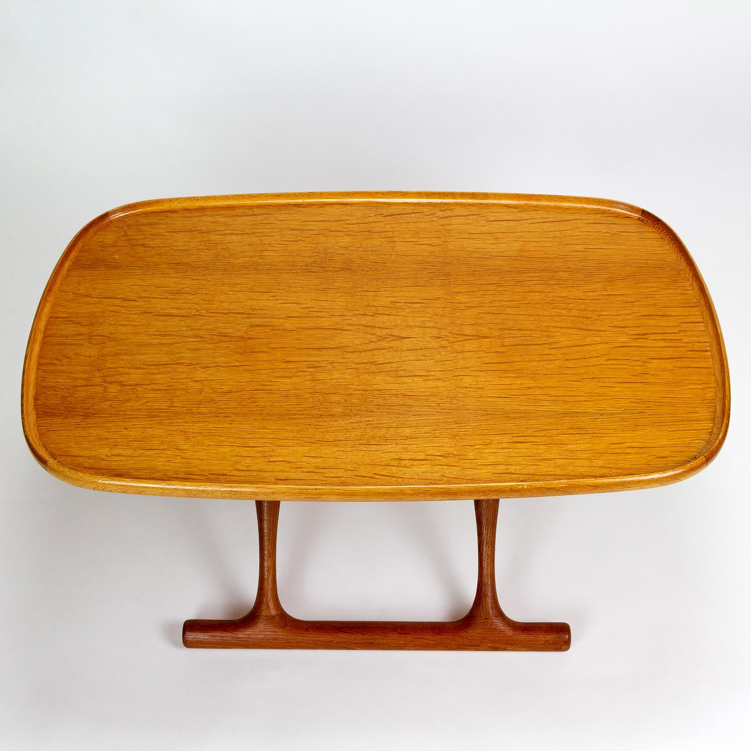 Folding Table by Poul Hundevad for Domus Danica, Denmark, 1950s For Sale 2