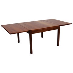 Folding Table in Cherry of Danish Design from the 1960s