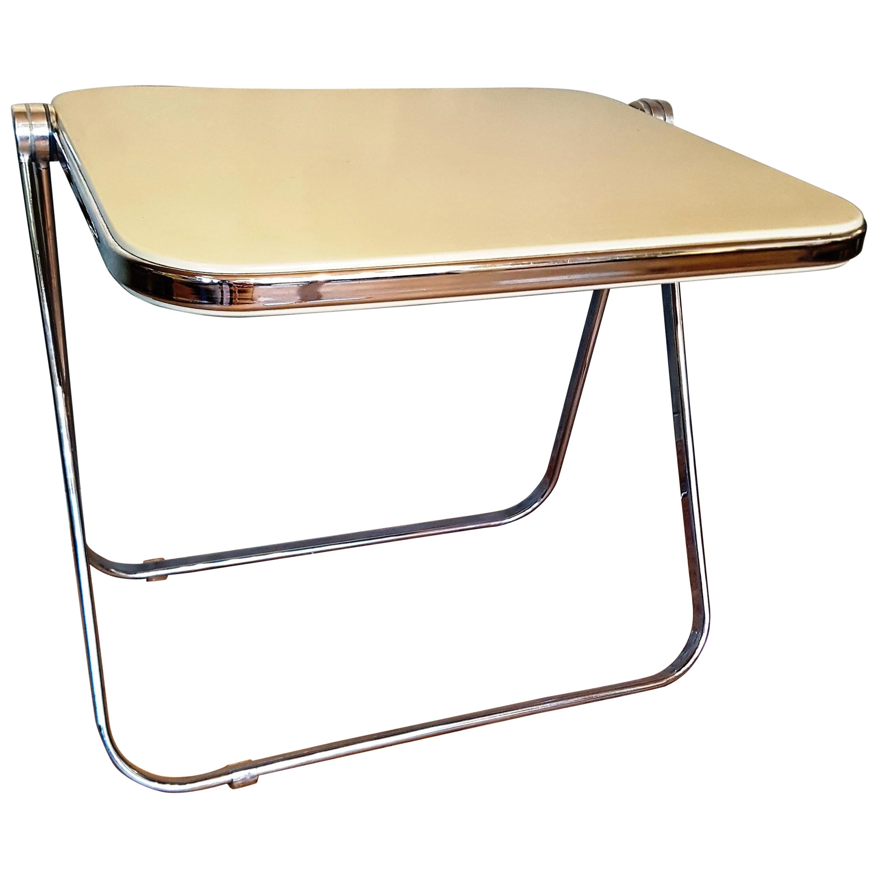 Folding Table Planton by Giancarlo Piretti for Castelli/Anonima Castelli, 1970s For Sale