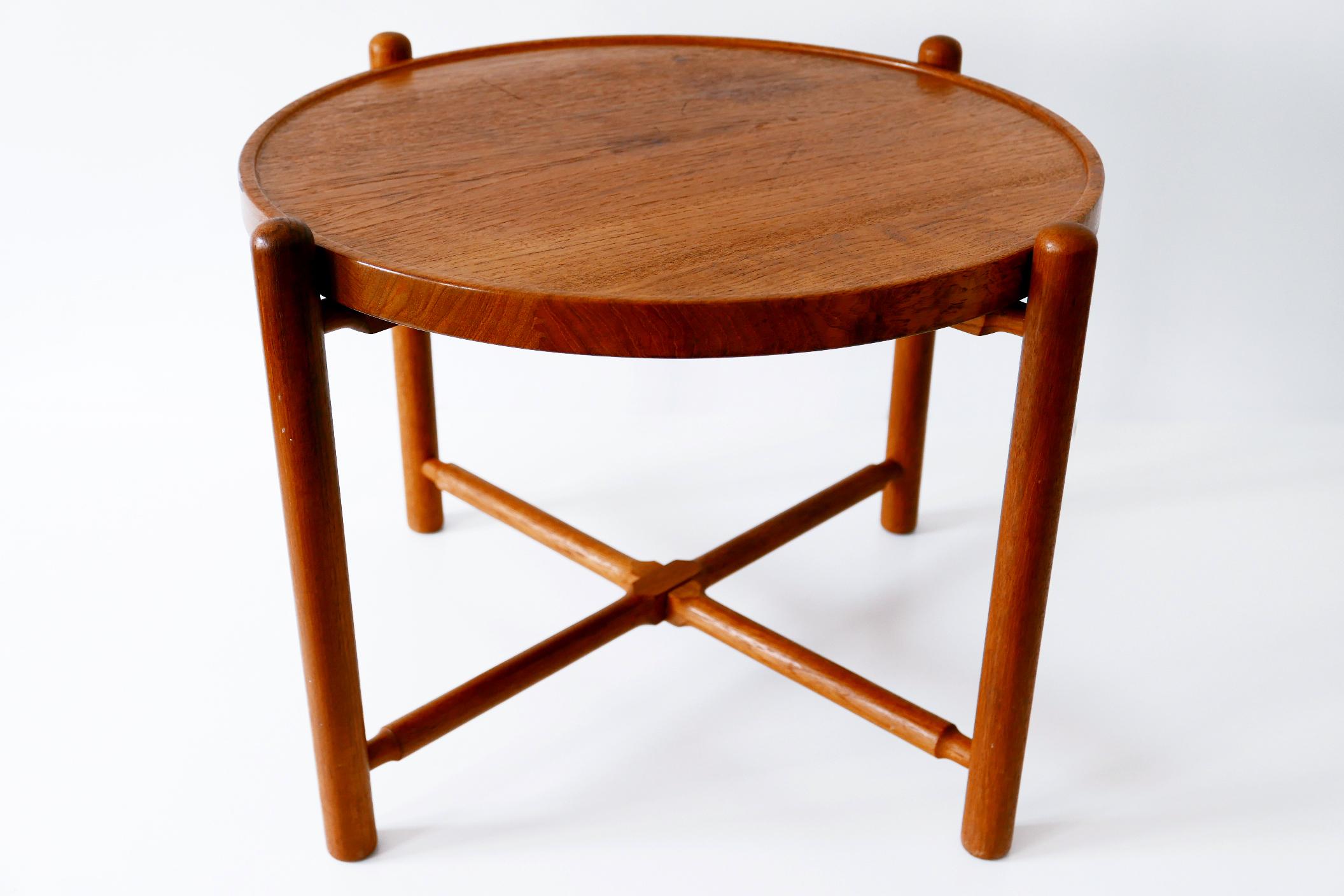 Danish Folding Tray Coffee Table AT35 by Hans Wegner 'Attr.' for Andreas Tuck, 1960s For Sale