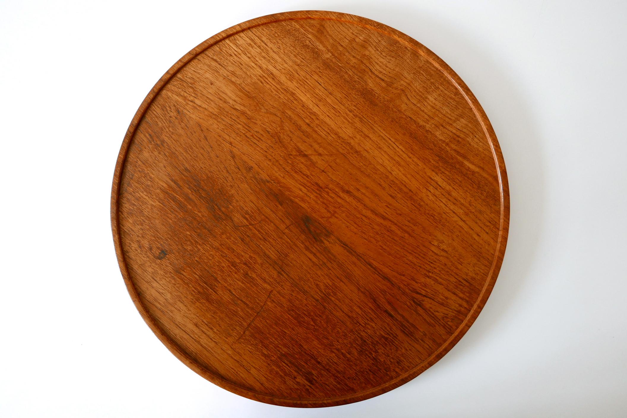 Teak Folding Tray Coffee Table AT35 by Hans Wegner 'Attr.' for Andreas Tuck, 1960s For Sale