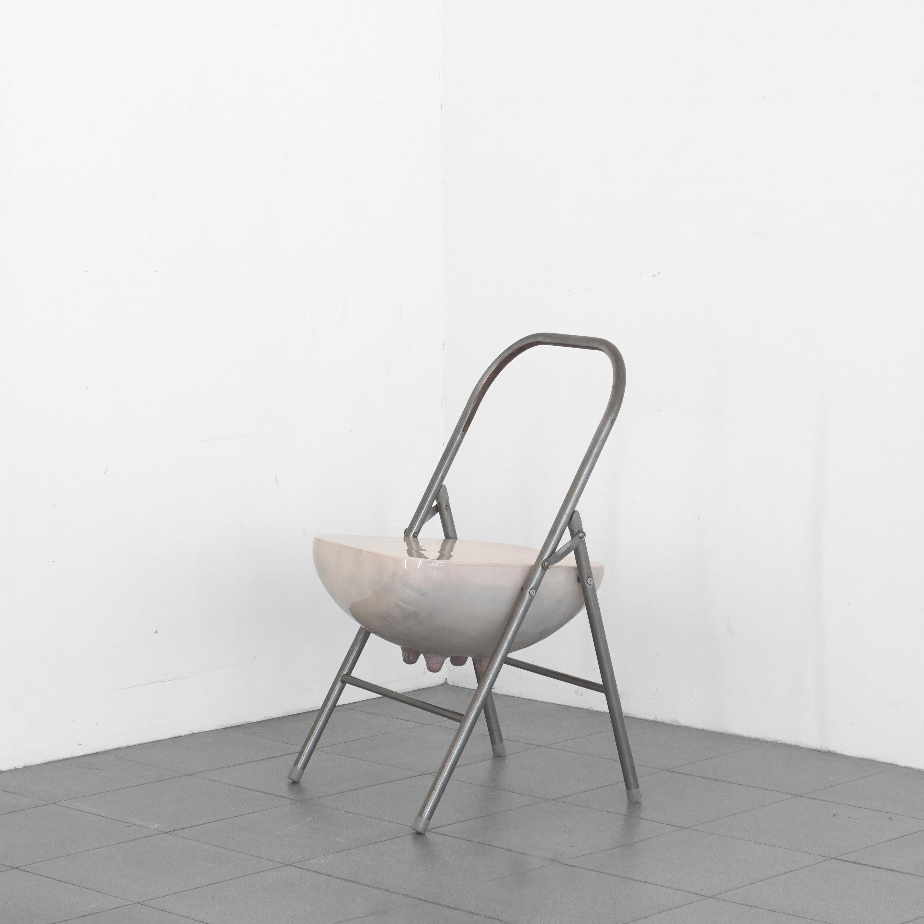 Folding Udder Chair by Henry D'ath For Sale 3