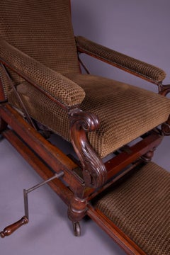 Campaign Chair Alderman Mahogany  - circa 1850