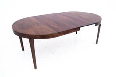 Folding Vintage Walnut Table, Denmark, 1960s