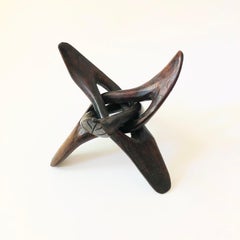 Folding Wood Leaf Stand