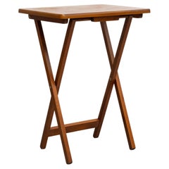Folding wood Table, circa 1960