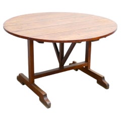 Folding Wooden Winegrower's Table