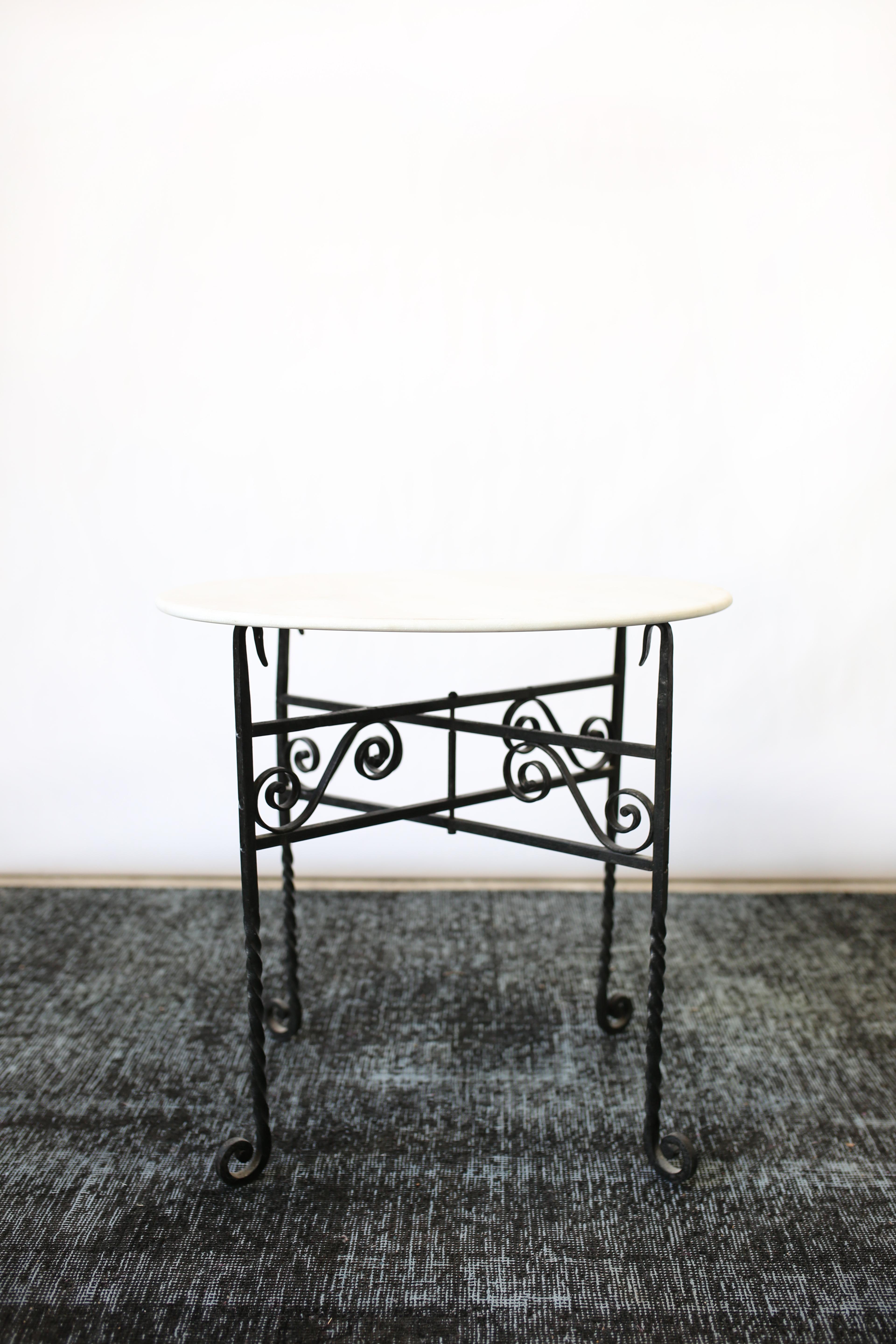 marble top folding table