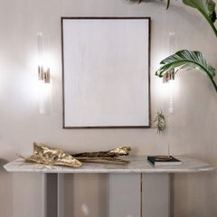 Folia Sculptural Brass Tray as Organic Luxury Statement Piece