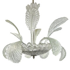 Foliage Glass Chandelier