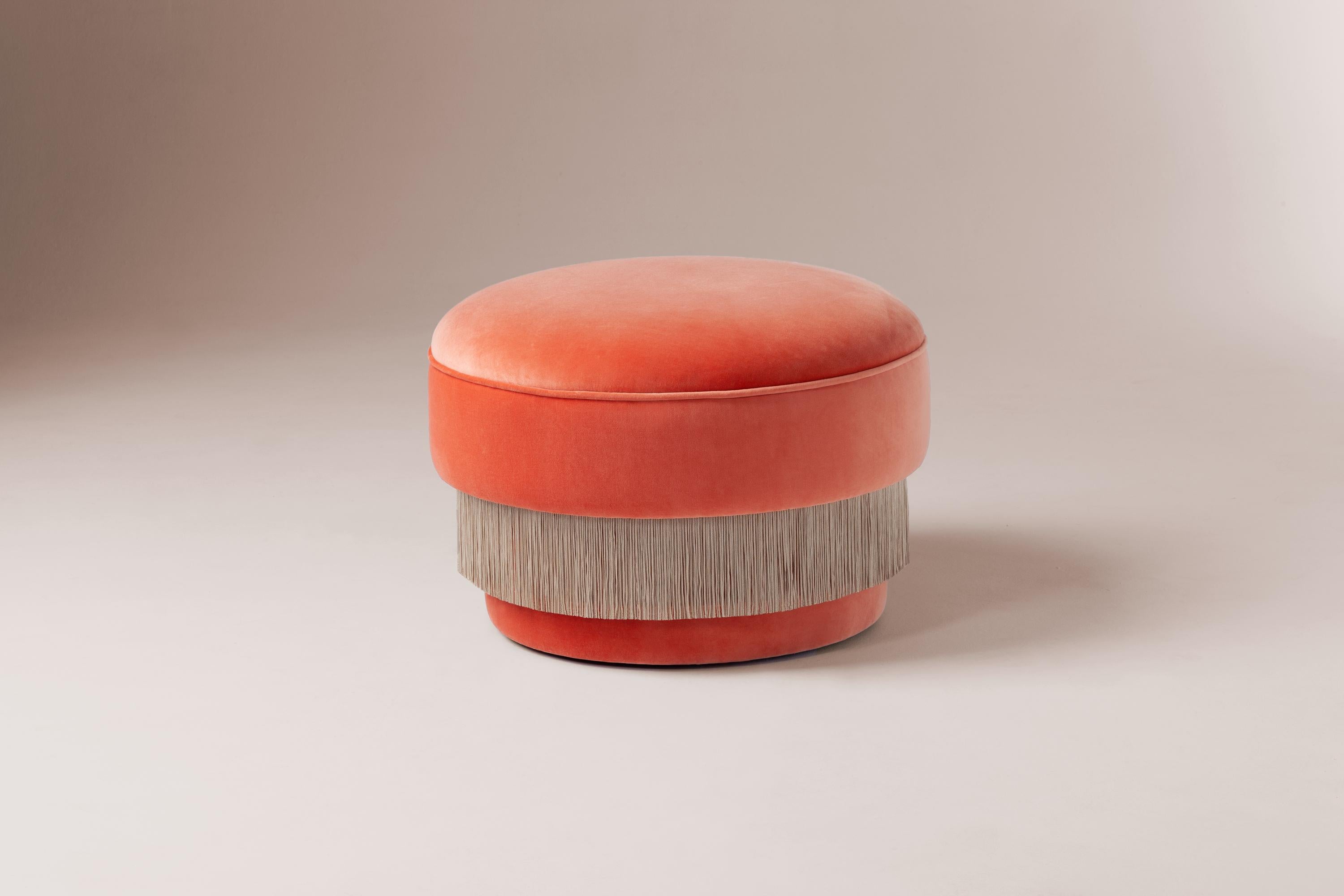 Modern Folie Pouf by Dooq