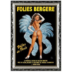 Folies Bergere, after Modern Oil Painting by Alain Aslan