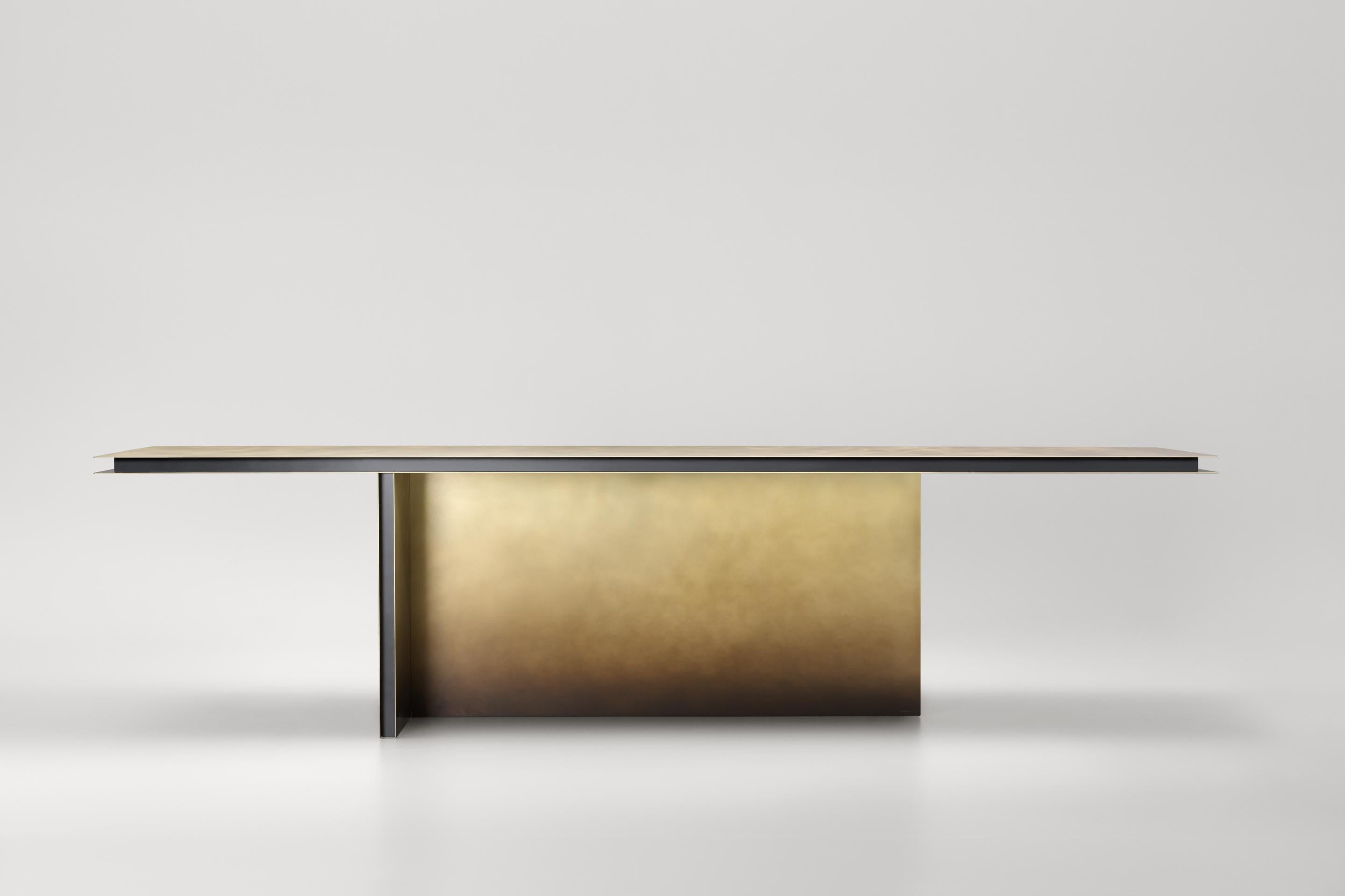 Post-Modern Folio Console by De Castelli For Sale