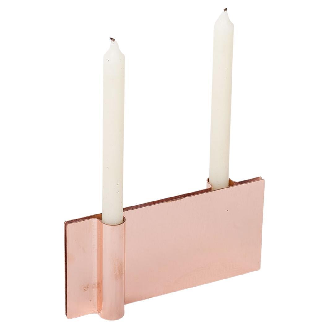 Brass and Copper Sculptural Bird Candle Holders by Gino Bushini at 1stDibs