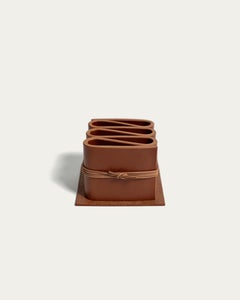 Folio Leather Stationary Holder by WÈI CRAFT