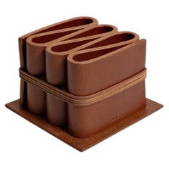 Folio Leather Stationary Holder by WÈI CRAFT