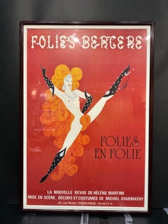 Folis Bergere Poster by ERTE