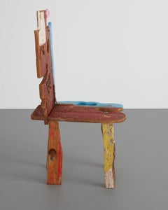 "Folk #15" Sculptural Chair by Serban Ionescu