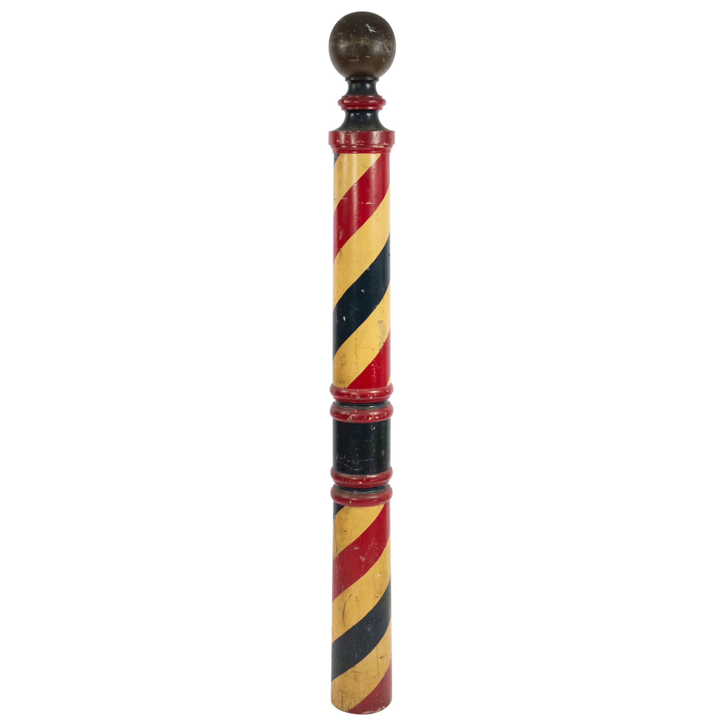 Folk Art Américain Country Barber Pole