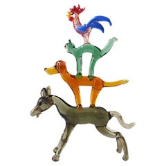 Folk Art Tierskulptur