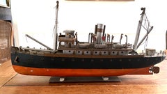 Folk Art Boat Model, 1930’s