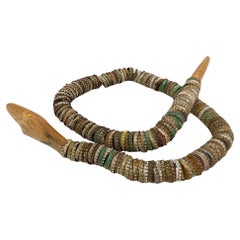 Folk Art  Bottle Cap Snake