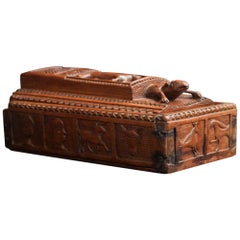 Folk Art Box, circa 1780