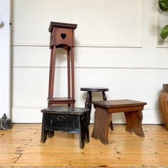 Folk Art Box Stool