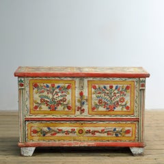 Cassapanca da sposa Folk Art, 1950 circa
