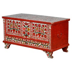 Folk Art Bridal Chest, circa 1950