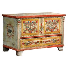 Cassapanca da sposa Folk Art, 1950 circa