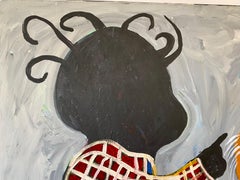 Folk Art by Texas Artist, Leon Collins