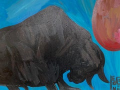 Folk Art by Texas Artist, Leon Collins