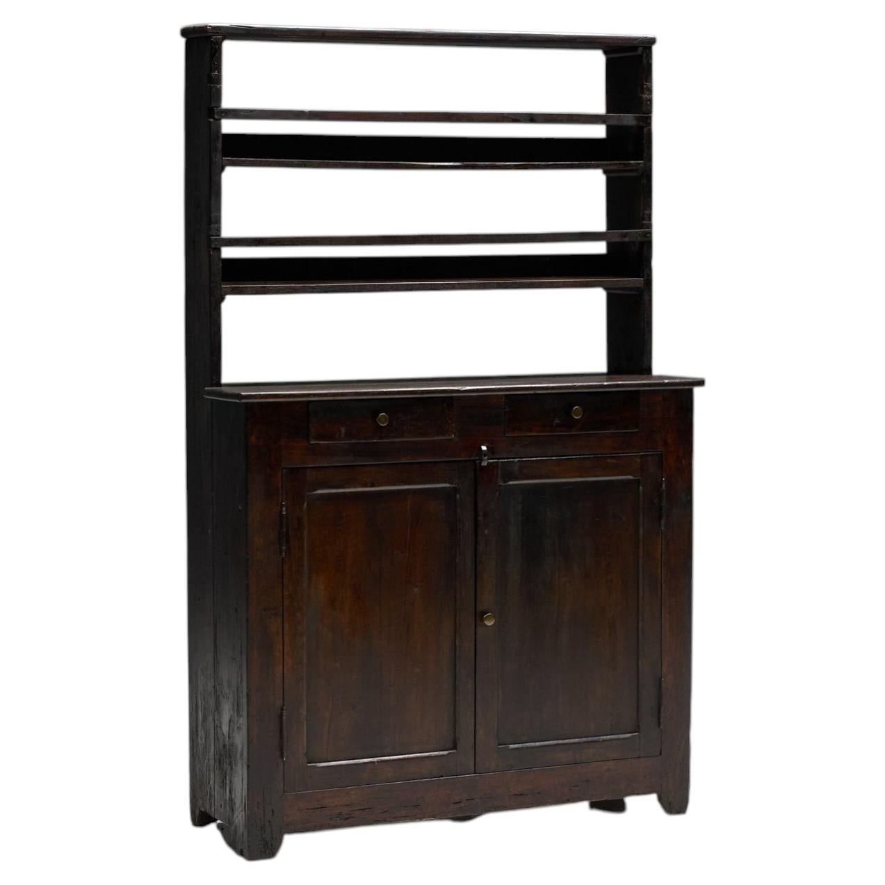 Folk Art Cabinet, Europe, Early 19th Century For Sale