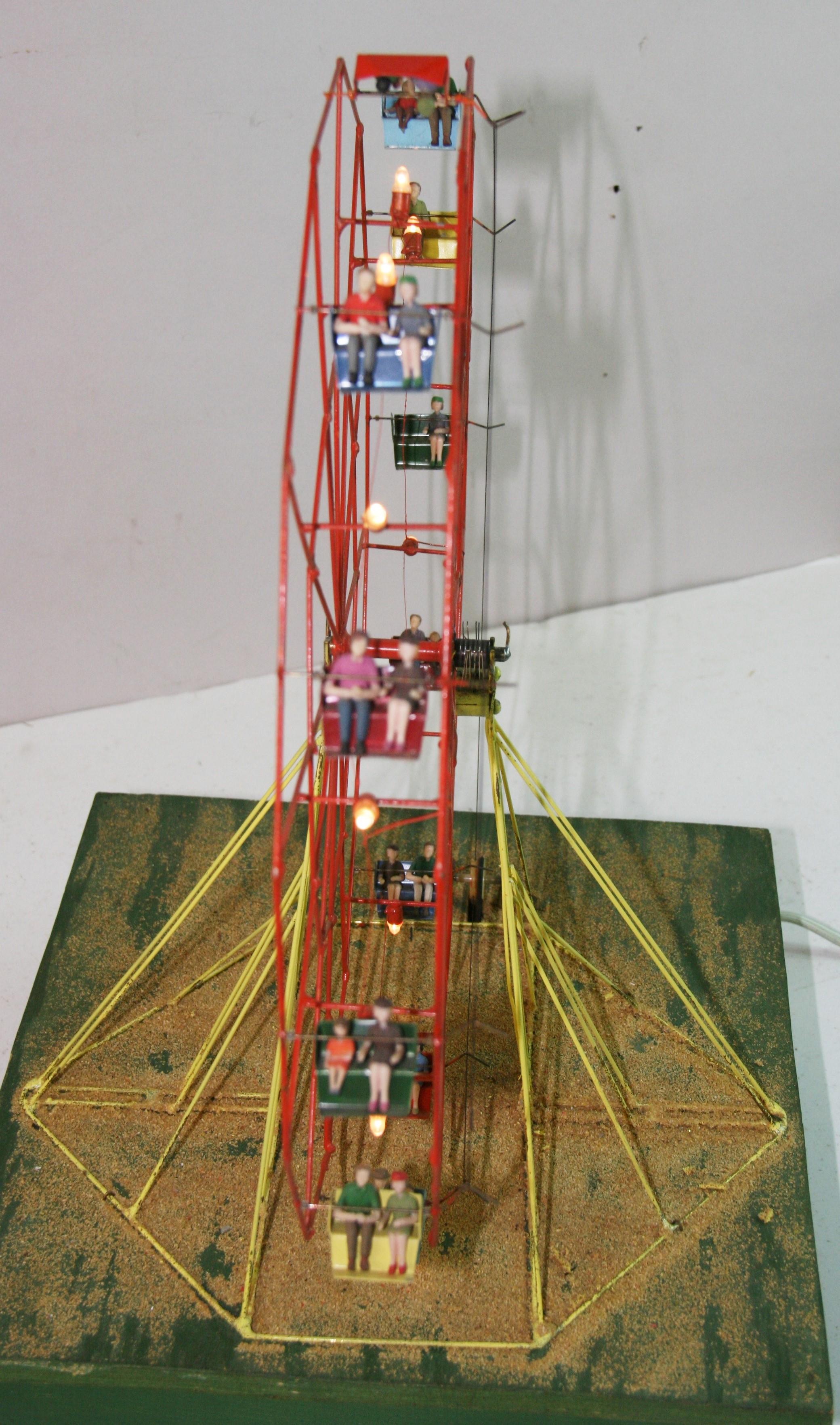 Folk Art Carnival Motorized Ferris Wheel For Sale 5