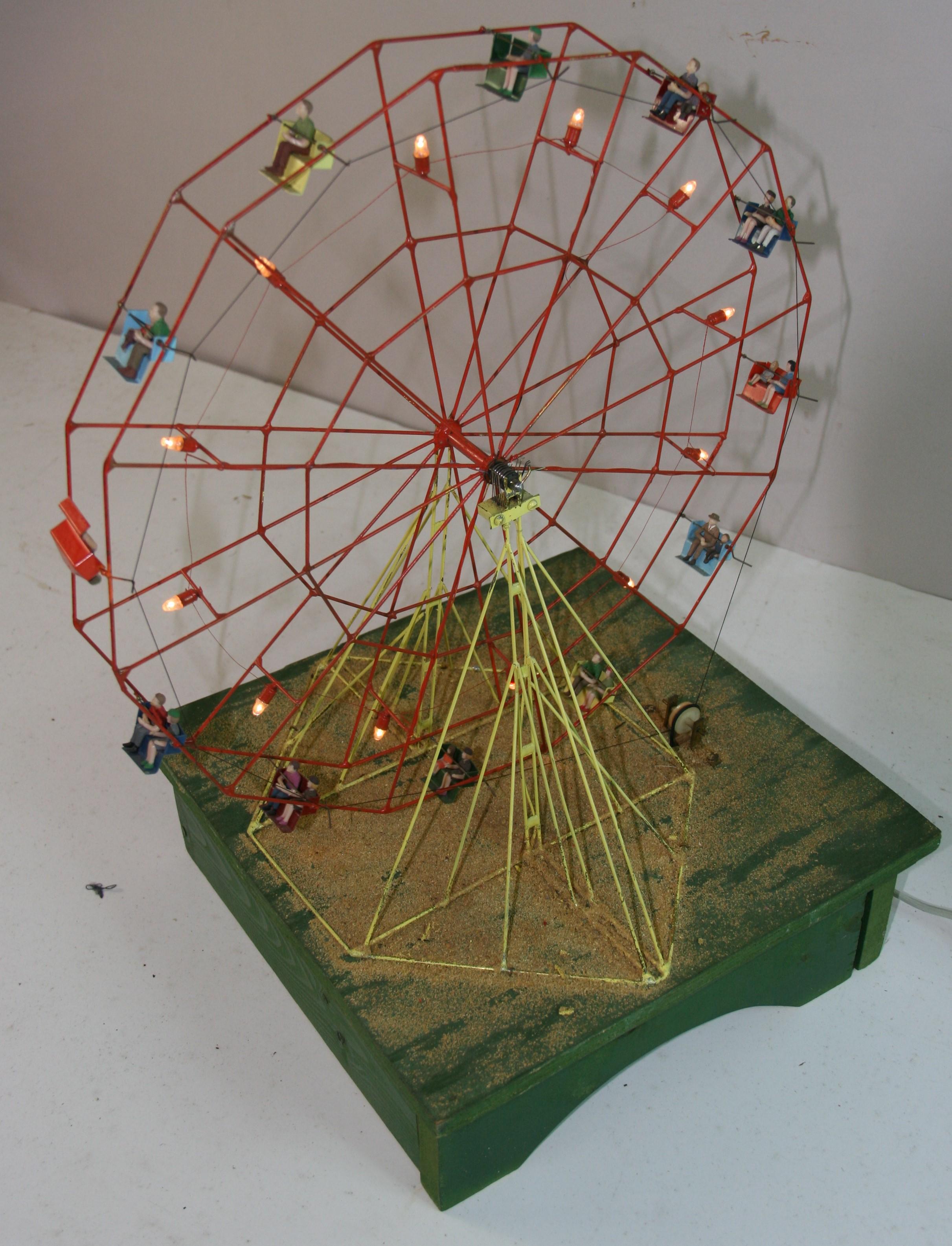Folk Art Carnival Motorized Ferris Wheel For Sale 6
