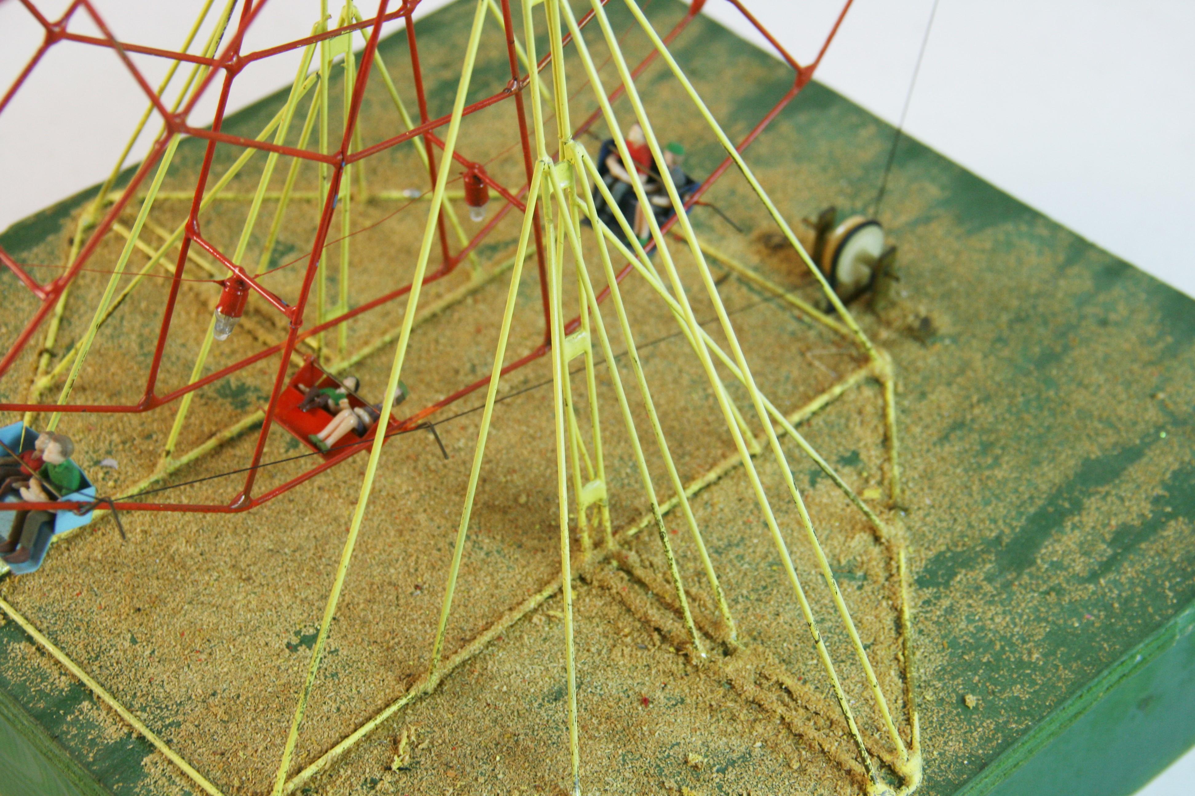 Folk Art Carnival Motorized Ferris Wheel For Sale 3
