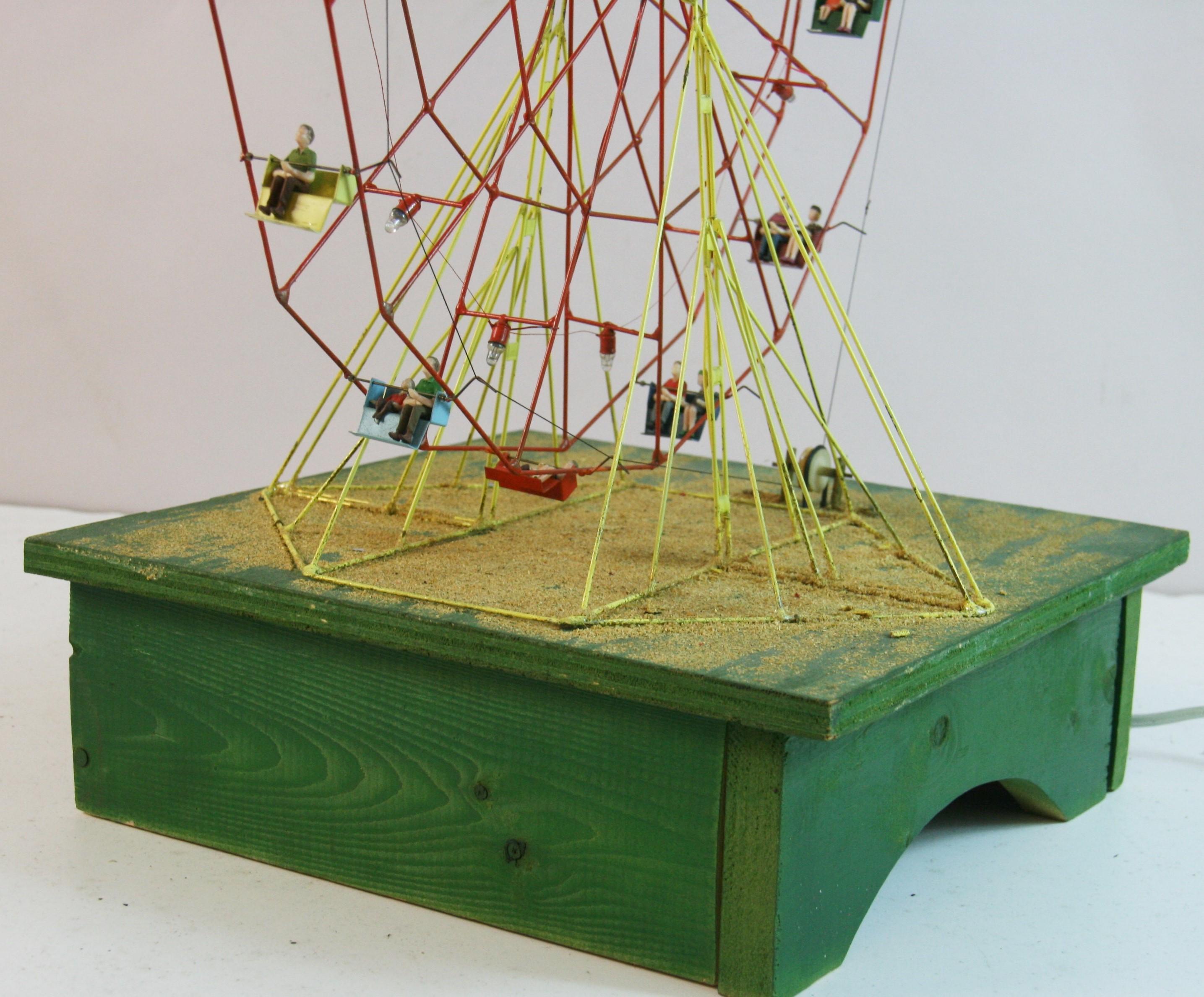 Folk Art Carnival Motorized Ferris Wheel For Sale 4