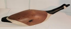 Folk Art Carved Goose
