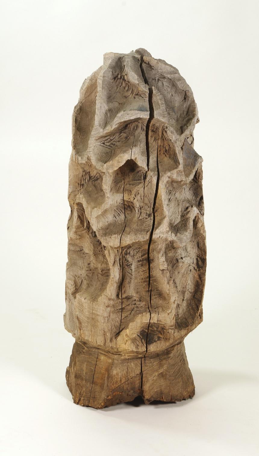 morel mushroom statue