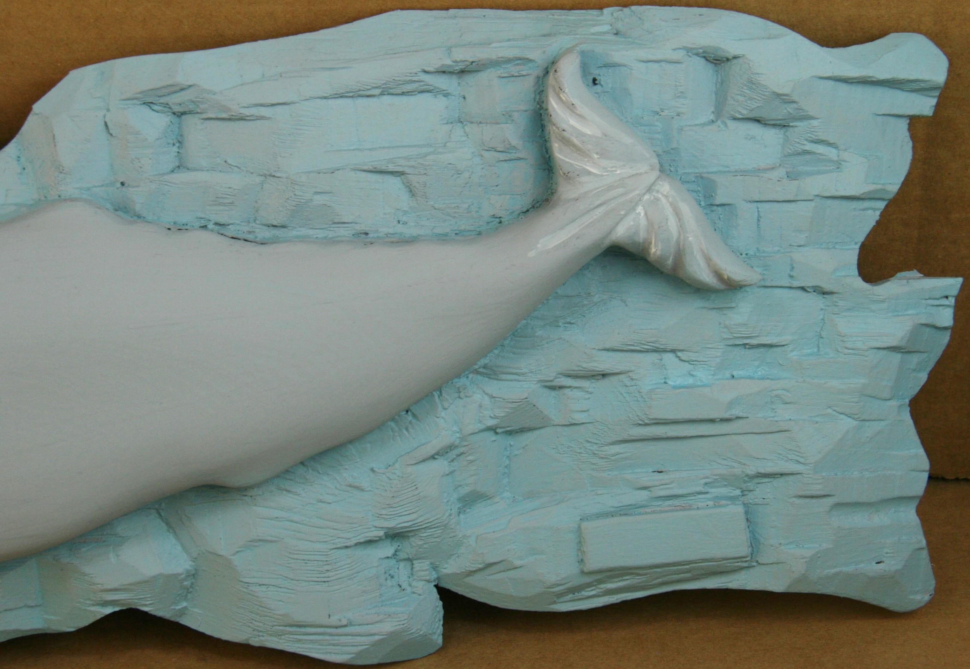 whale soap carving