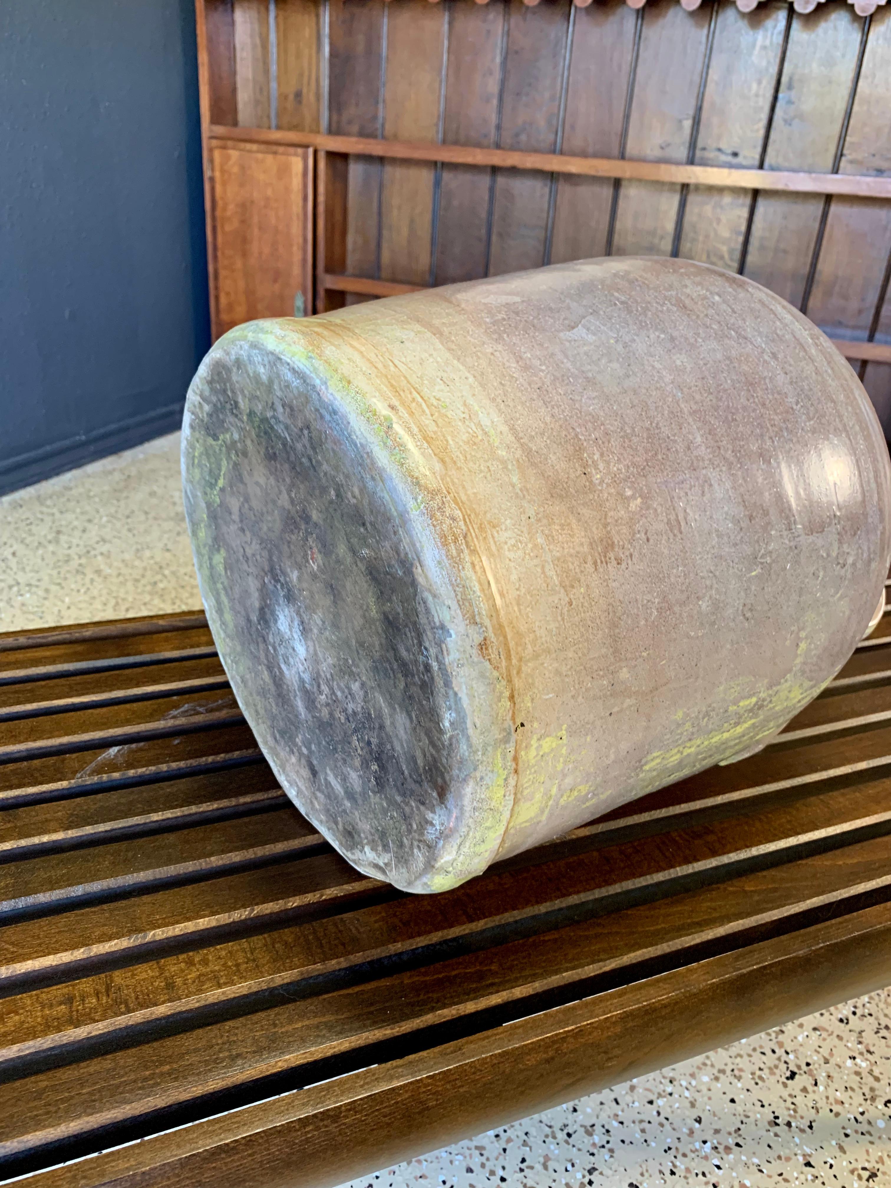 Volkskunst Keramik Steingut Krug im Angebot 4