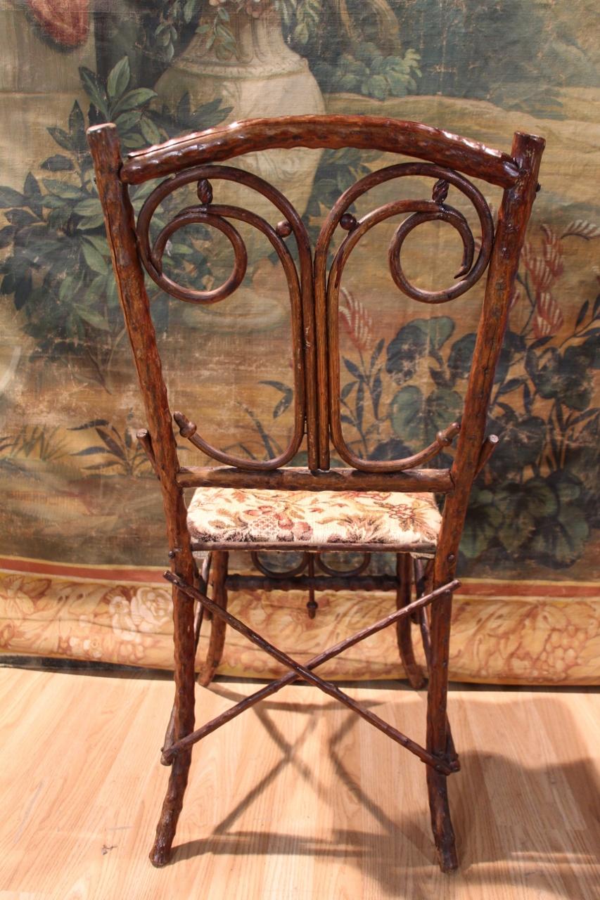 Folk Art Chair, Black Forest In Branches (19. Jahrhundert) im Angebot