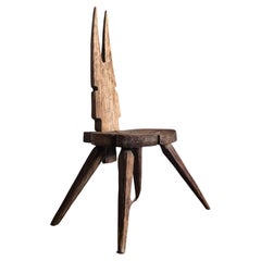 Folk Art Stuhl aus Finnland um 1930