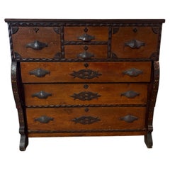 Folk Art Chest Of Drawers