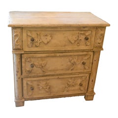 Antique Folk Art Commode