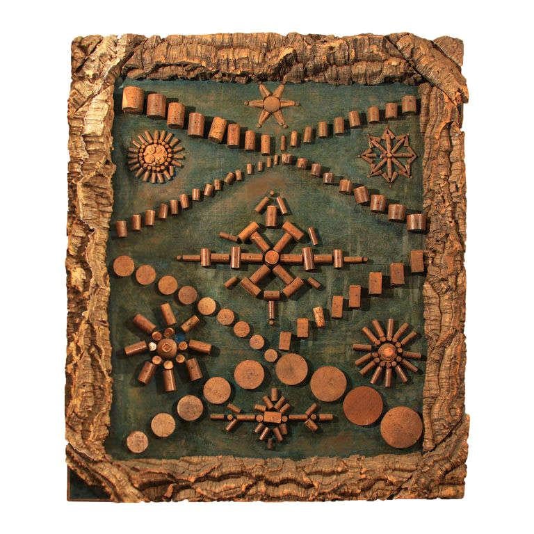 Folk Art Cork Collection For Sale at 1stDibs